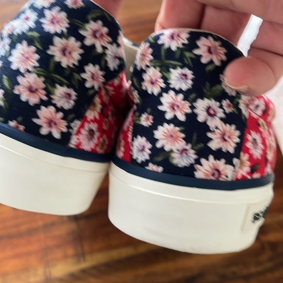 SEAVEES Womens Hawthorne DAISY Slip On Sneakers Shoes Casual floral   Sz 11 - Picture 6 of 16